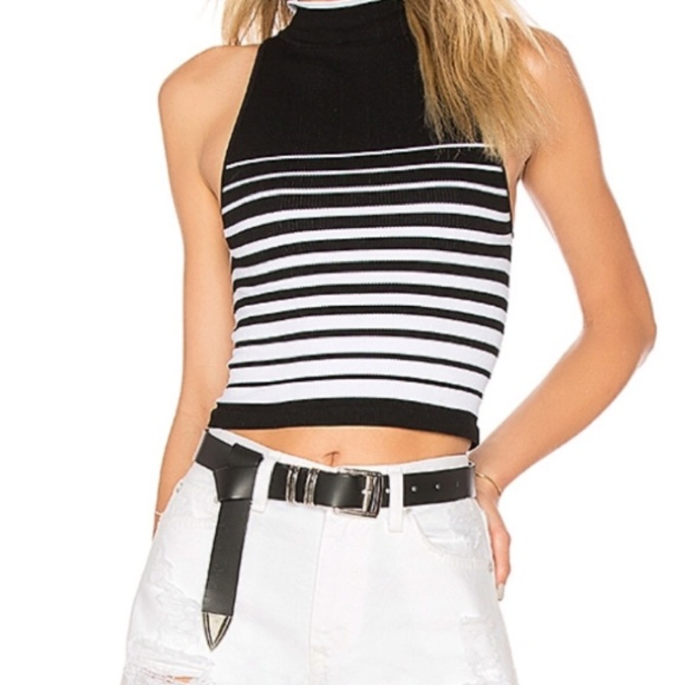 🆕FP High Neck Striped Cami Top - Picture 3 of 8